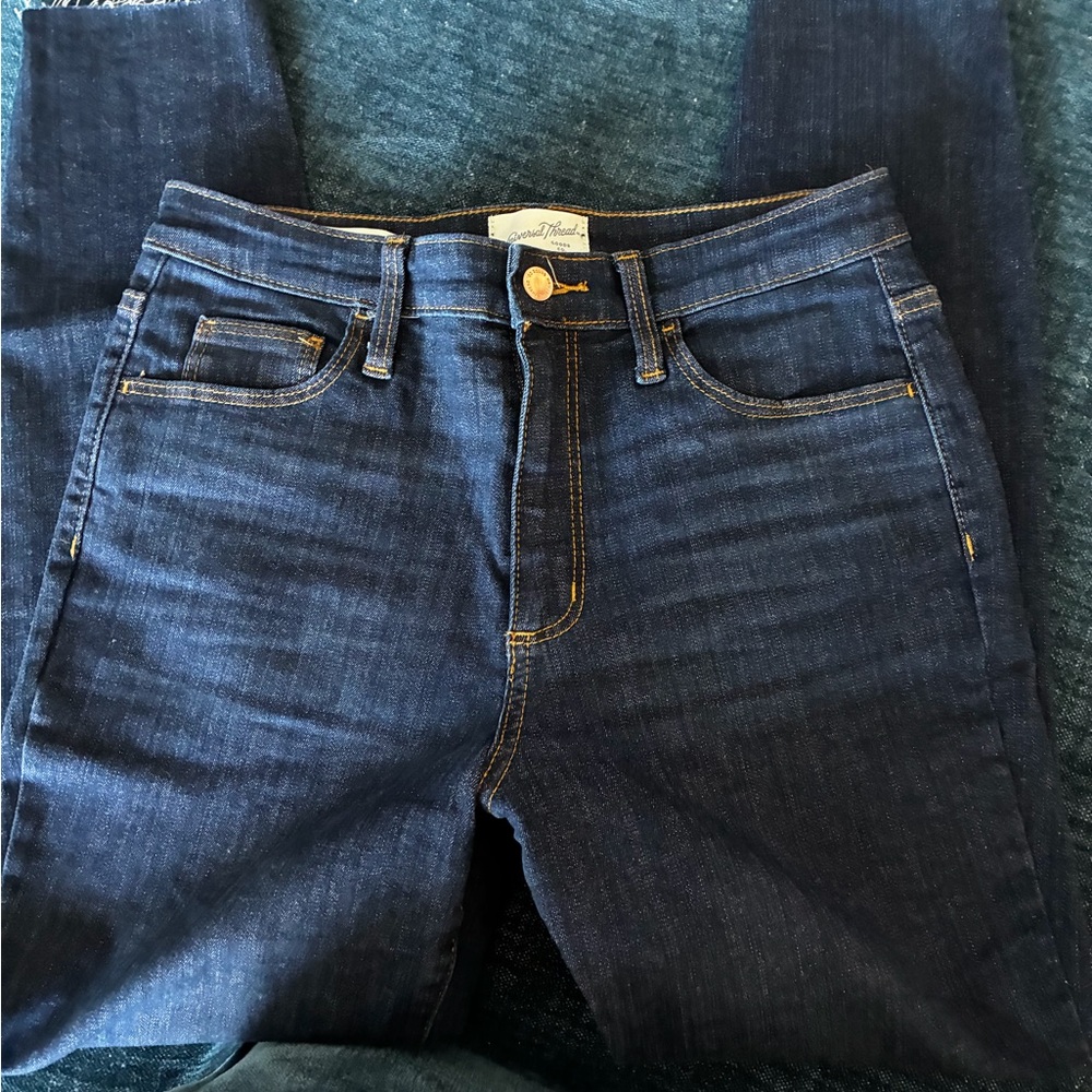 Universal Thread Dark Blue Ankle Jeans